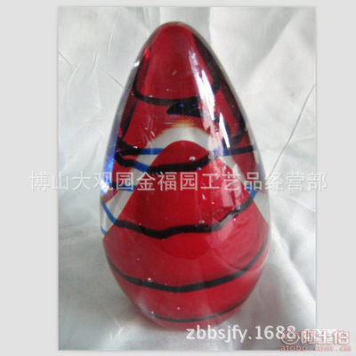 【金福園古法手工制作加工琉璃工藝擺件花瓶花球工藝品廠家直銷繞絲球8cmx8cmx15cm】博山大觀園金福園工藝品經(jīng)營(yíng)部 - 產(chǎn)品庫(kù)